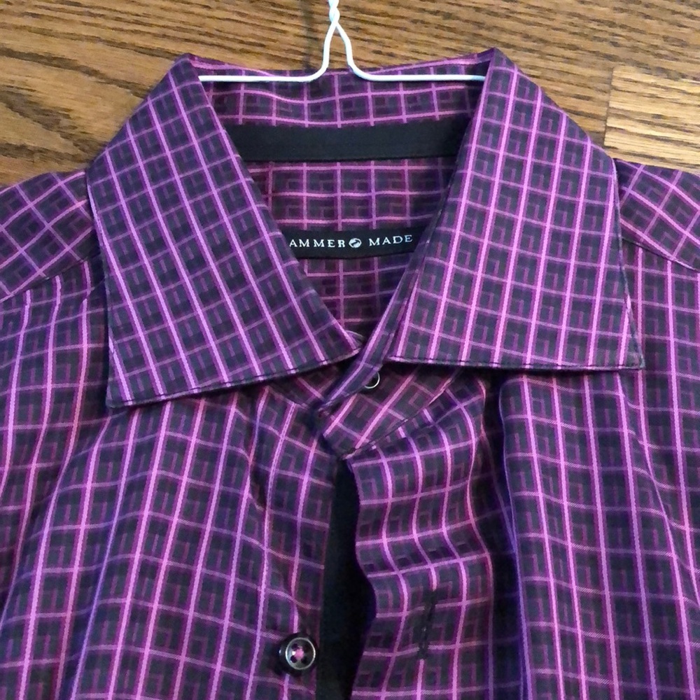 Long sleeve casual button down shirt
